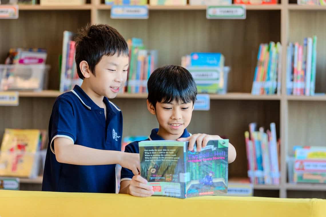 English language kid's learning materials are used at BASIS.