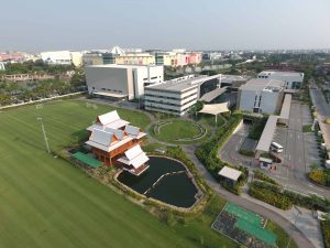 Drone View of School and Grounds