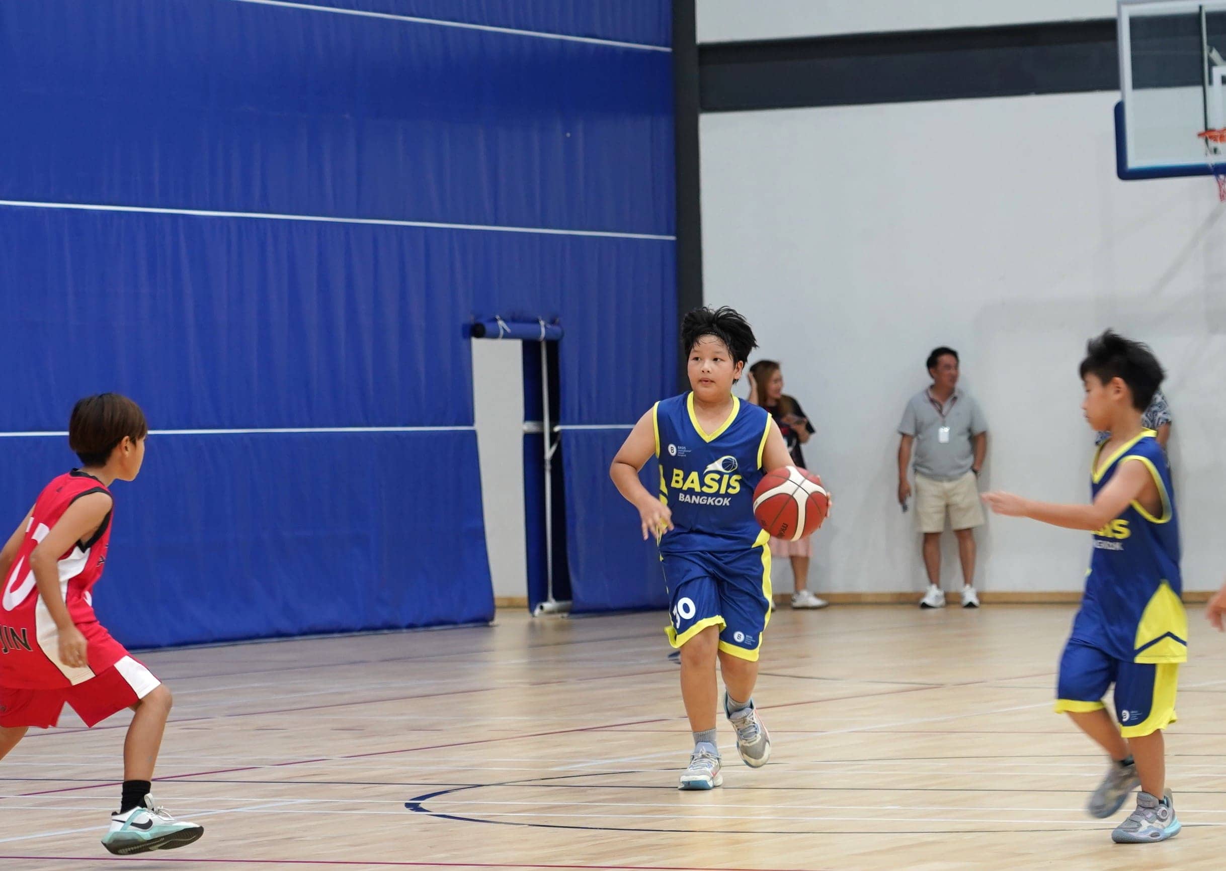 BASIS International School Bangkok students playing indoors in the sports complex