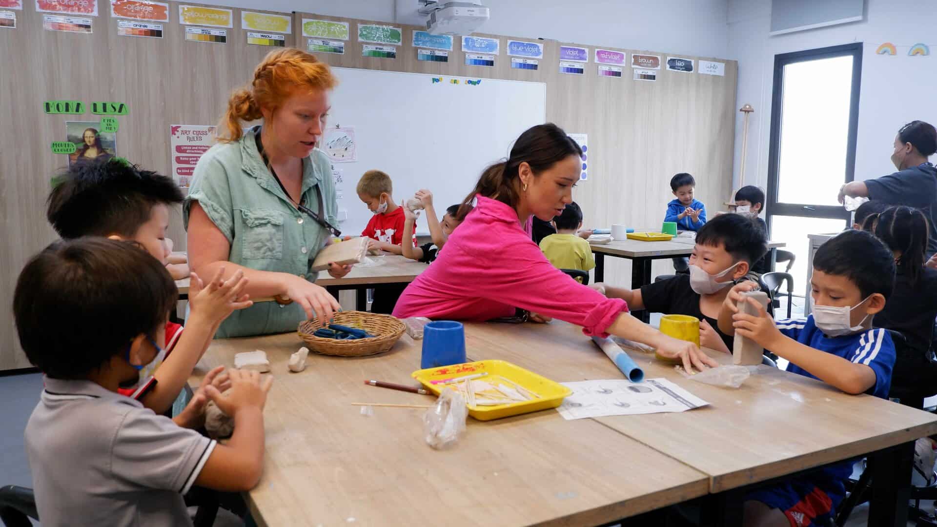 Co-teaching model at BASIS Bangkok’s international nursery school
