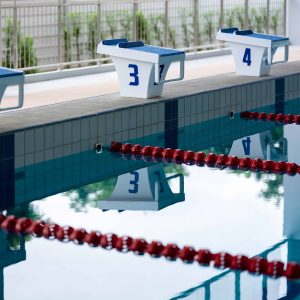 The 25 meter competition pool at BASIS International School Bangkok