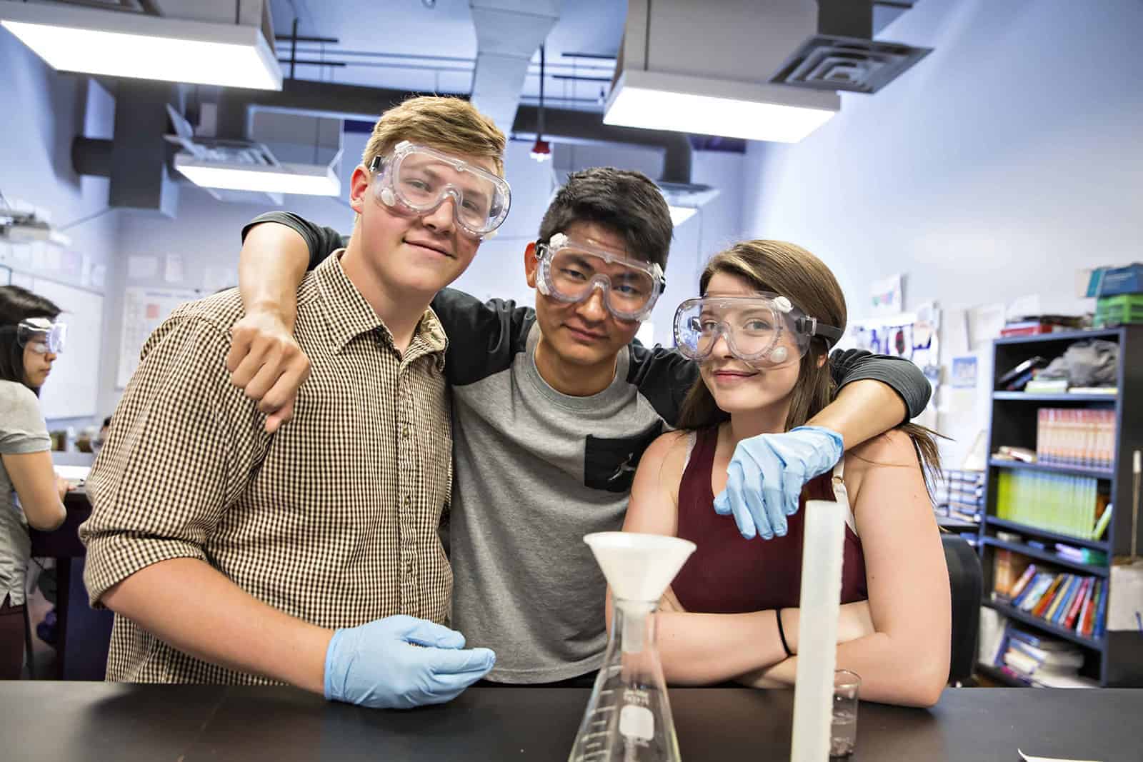 International High School students in Bangkok, Thailand